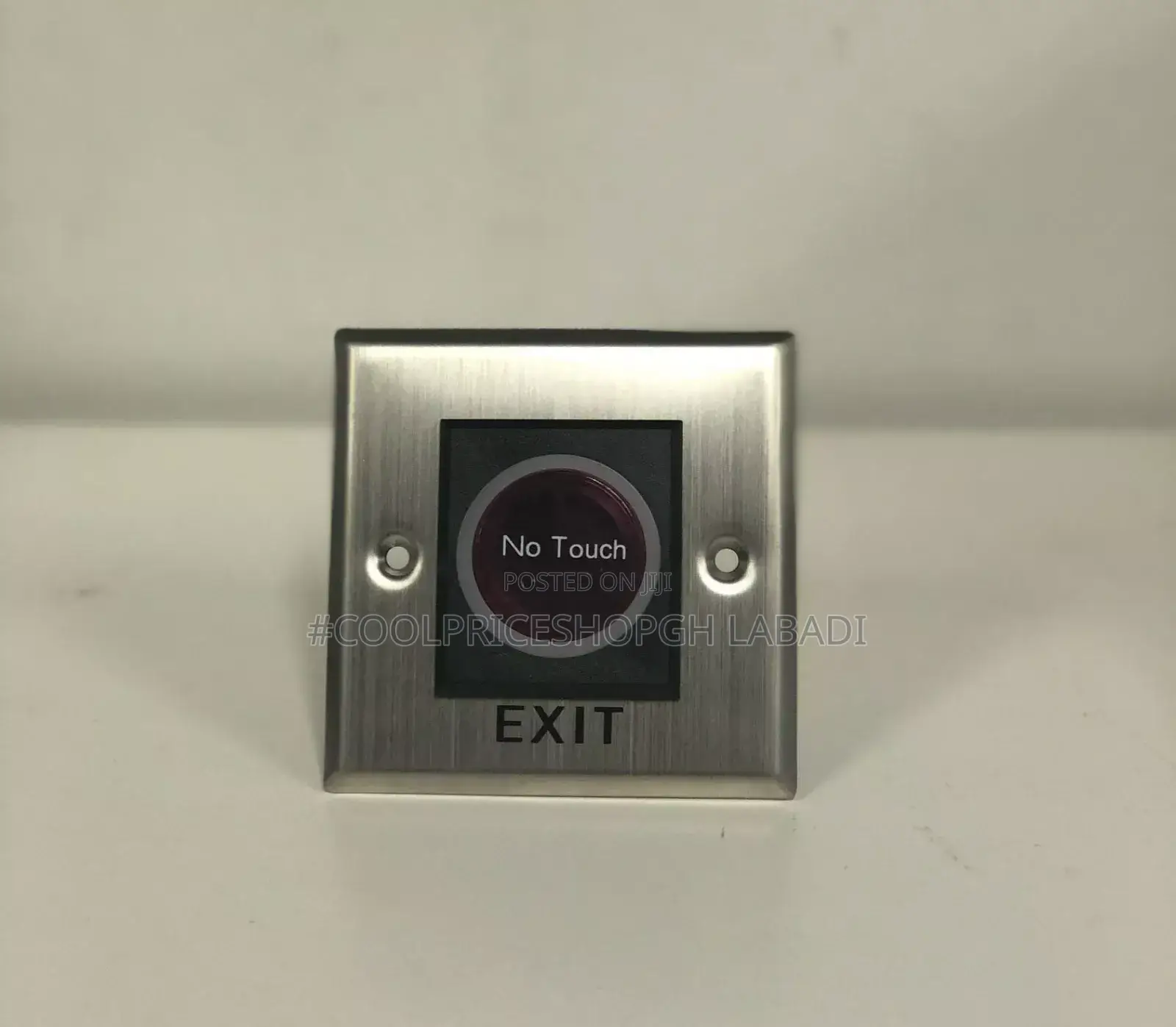 Touch Free Exit Push Release Button Switch