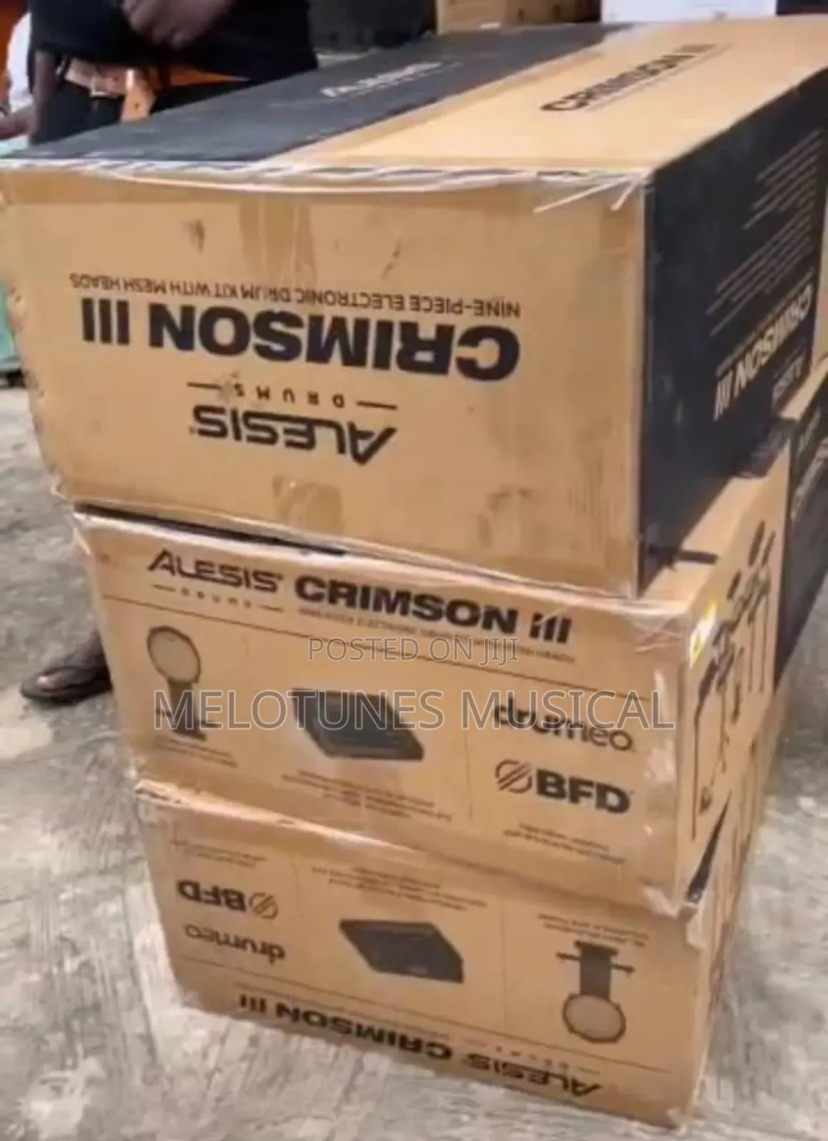 Alesis Crimson Iii Nine-Piece Electronic Drum Kit With Mesh Heads