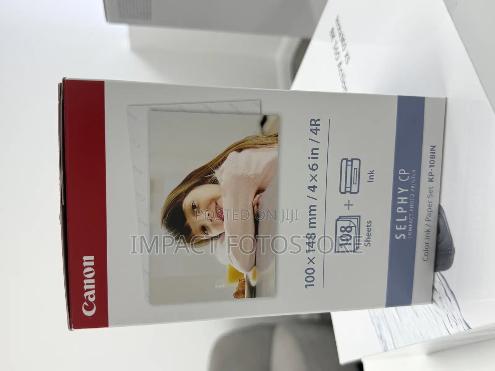 Canon Kp-108in Color Ink And Paper Set