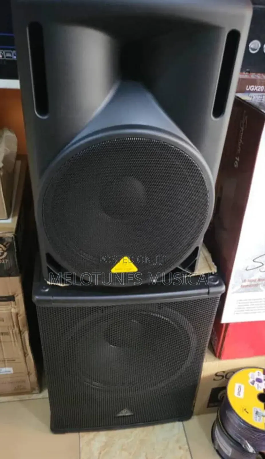 Behringer Active Pair of Bass and Mid Speakers