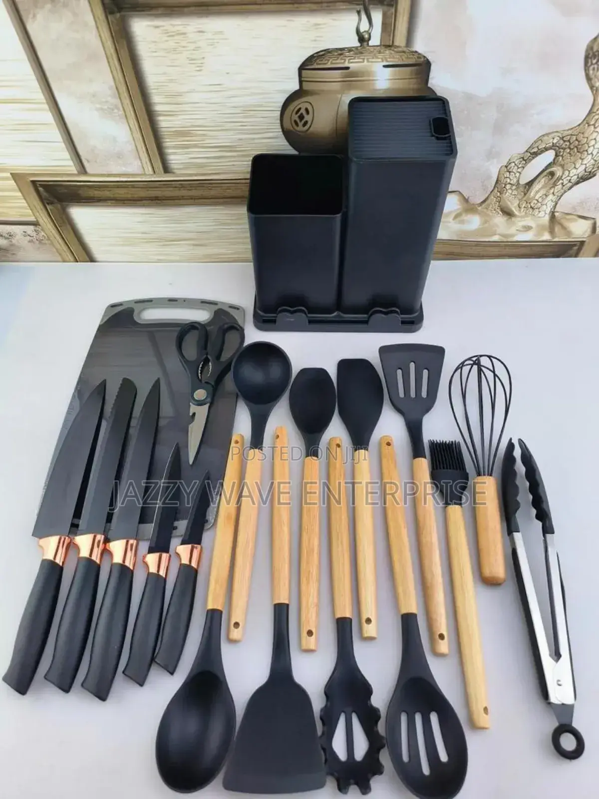 Silicon Spoon Set With Knifes