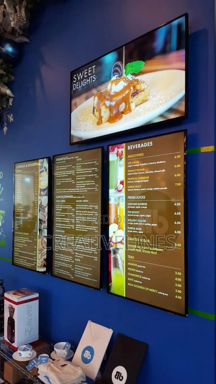 Restaurant Led Display