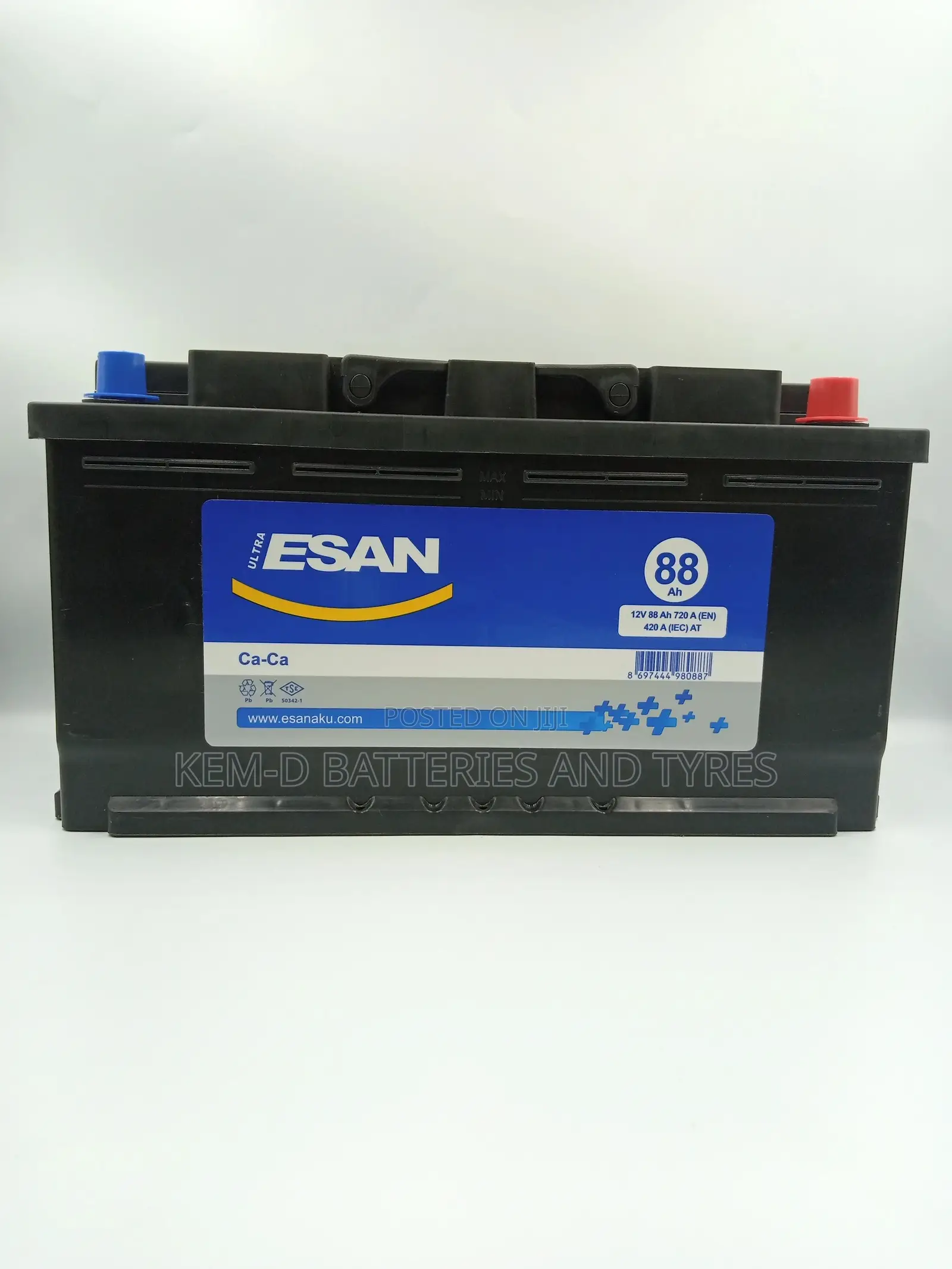 17 Plates Esan Car Battery From Europe