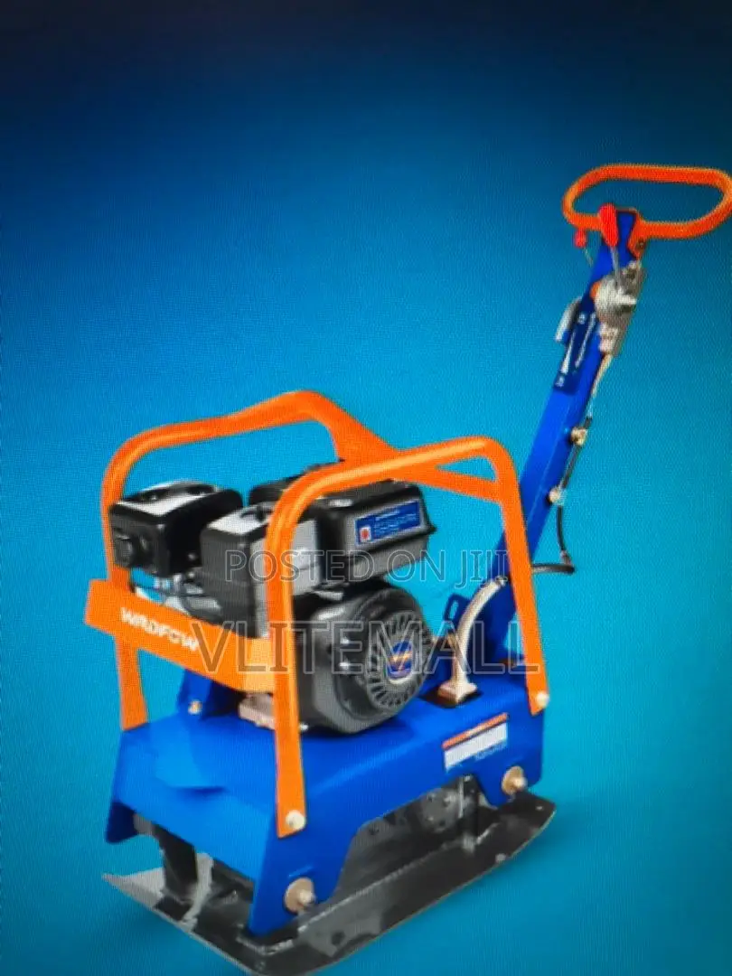 Wadfow 4.8kw (6.5hp) Gasoline Reversible Plate Compactor - Wpa2a125