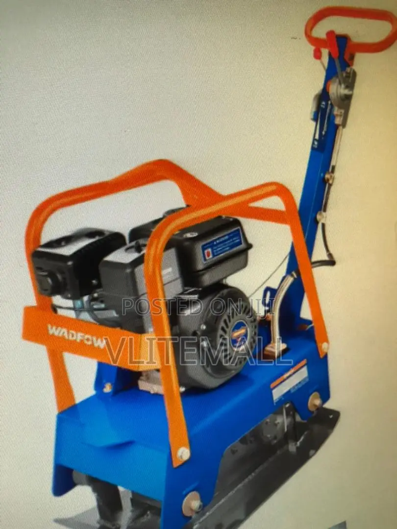 Wadfow 4.8kw (6.5hp) Gasoline Reversible Plate Compactor - Wpa2a125