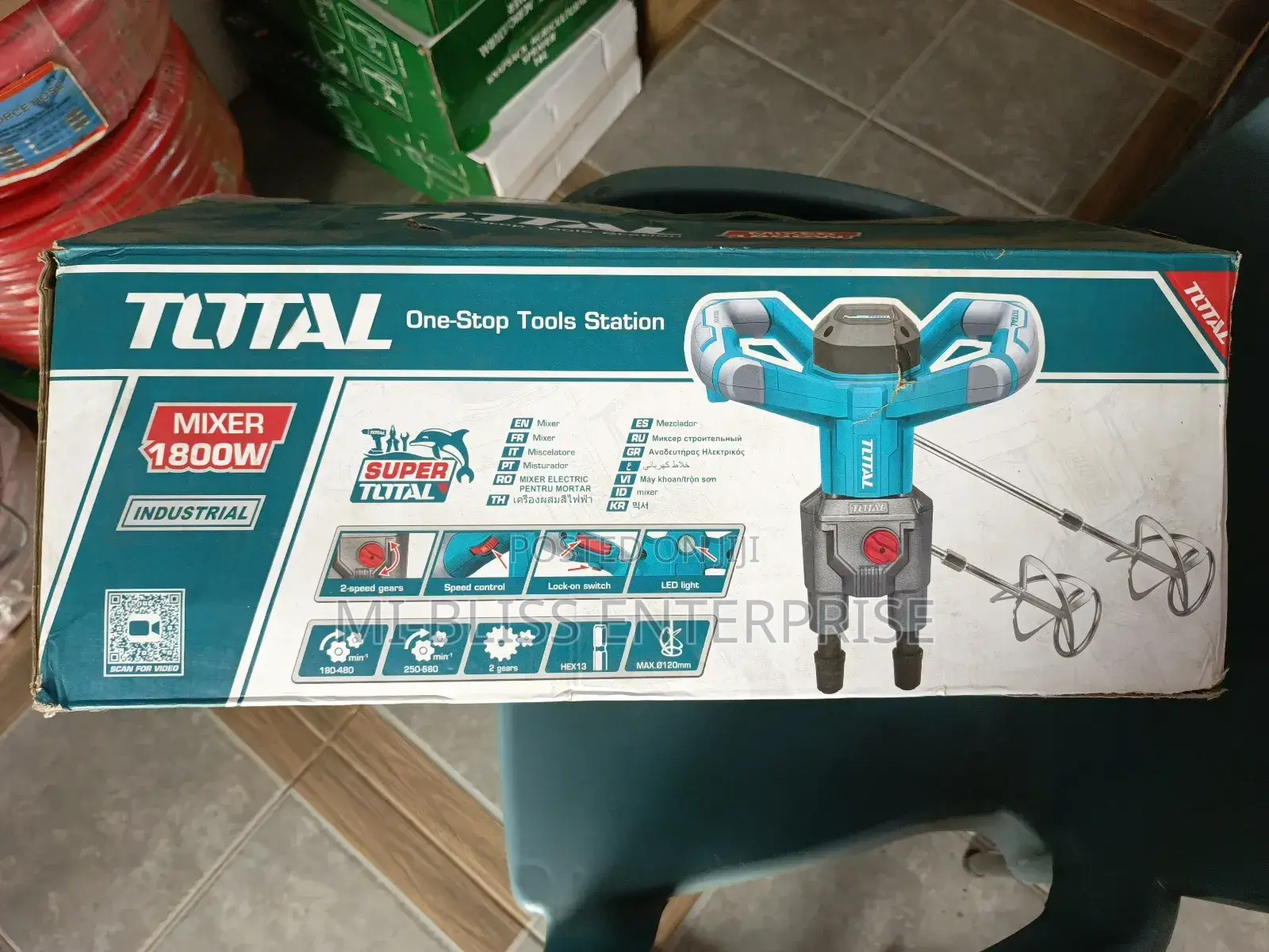 Total Industrial Mixer 1800w