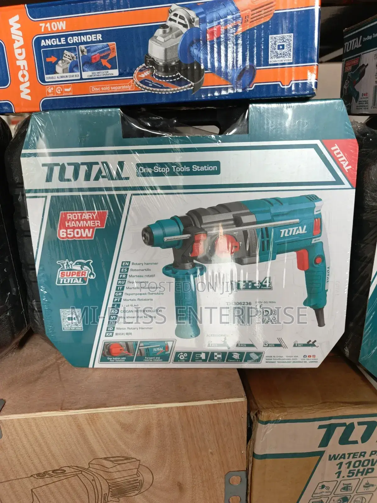 Total Rotary Hammer 650w