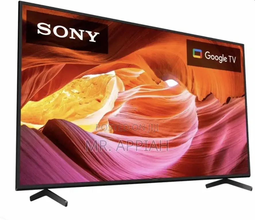 Brand New Sony 65” Ultra Hd Smart Led Google Tv | Kd-65x75k(Black)
