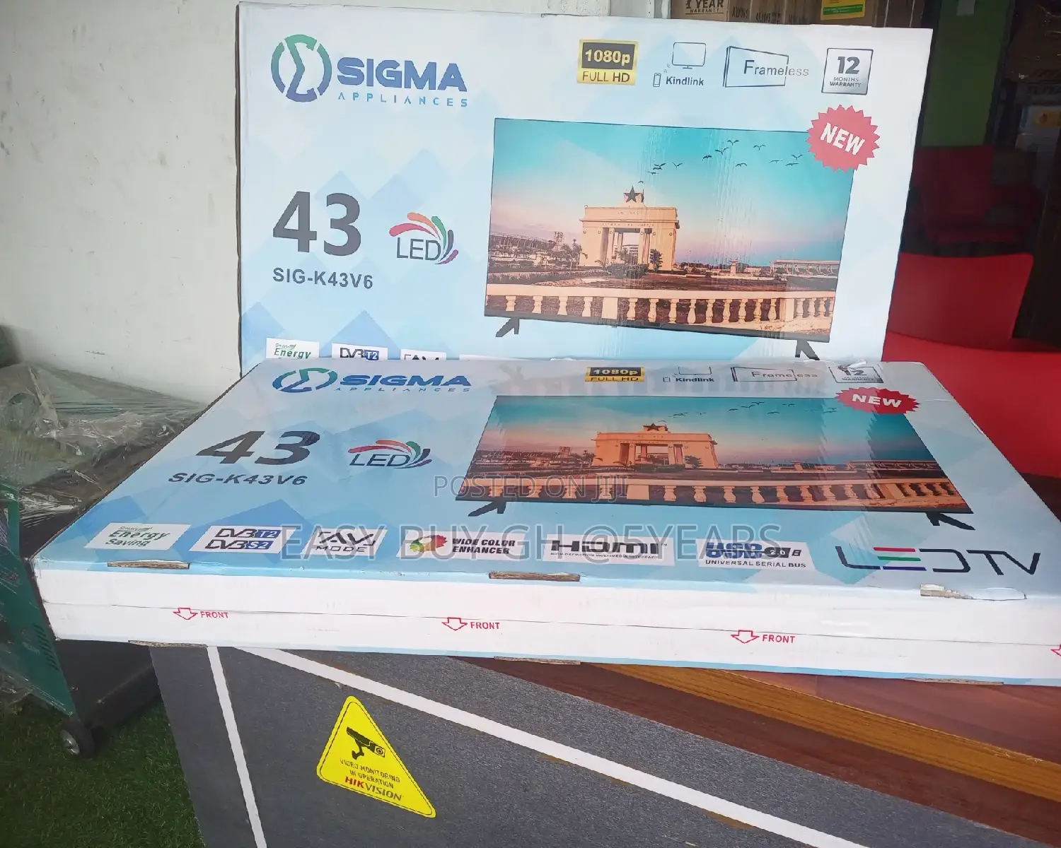 Durable Sigma Television Led 43 Inches Digital Tv 43