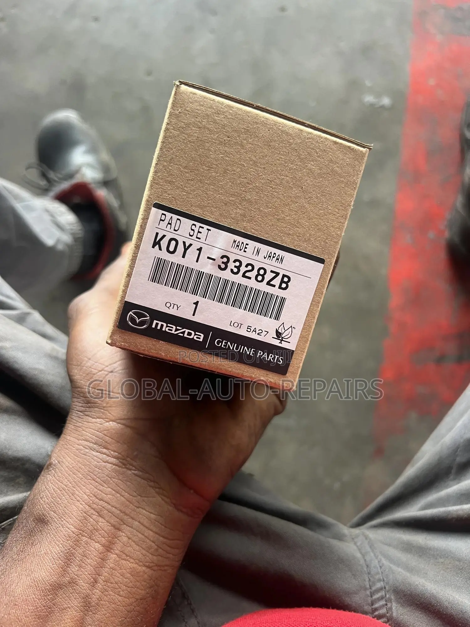 Cx5 Brake Pad