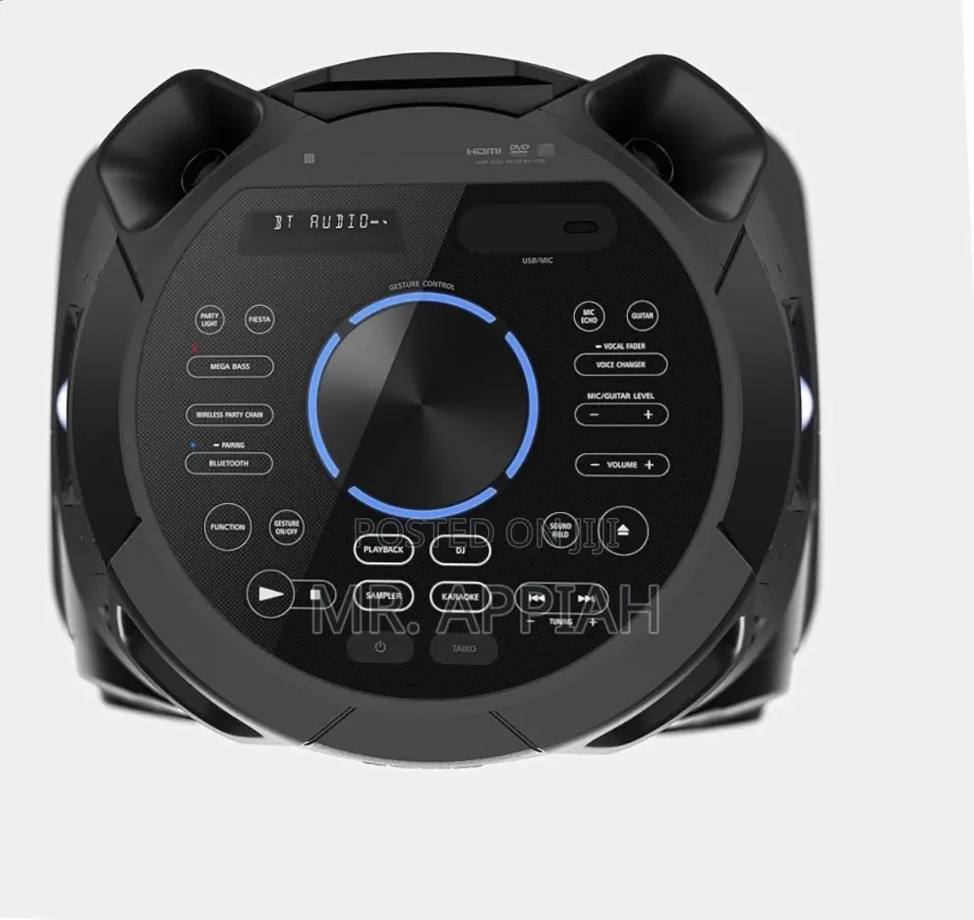 Sony MHC-V73d/Mi Wireless Bluetooth Party Speaker + Fm and Cd Player.