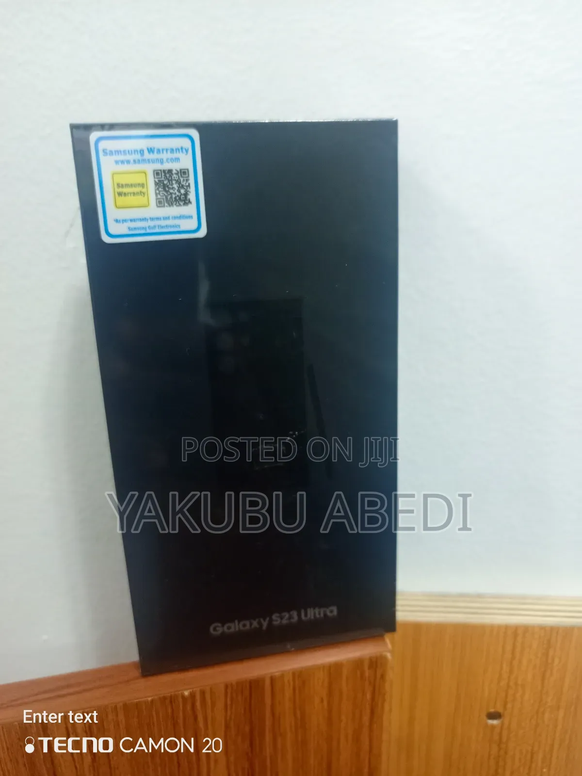 New Samsung Galaxy S23 Ultra 256 GB Black