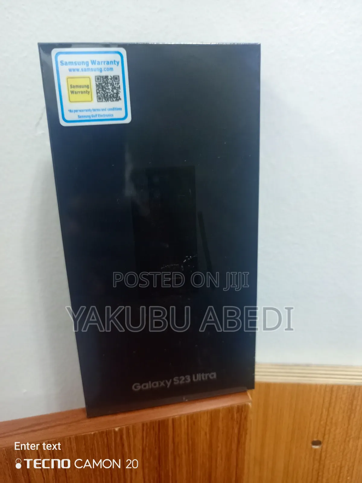 New Samsung Galaxy S23 Ultra 256 GB Black