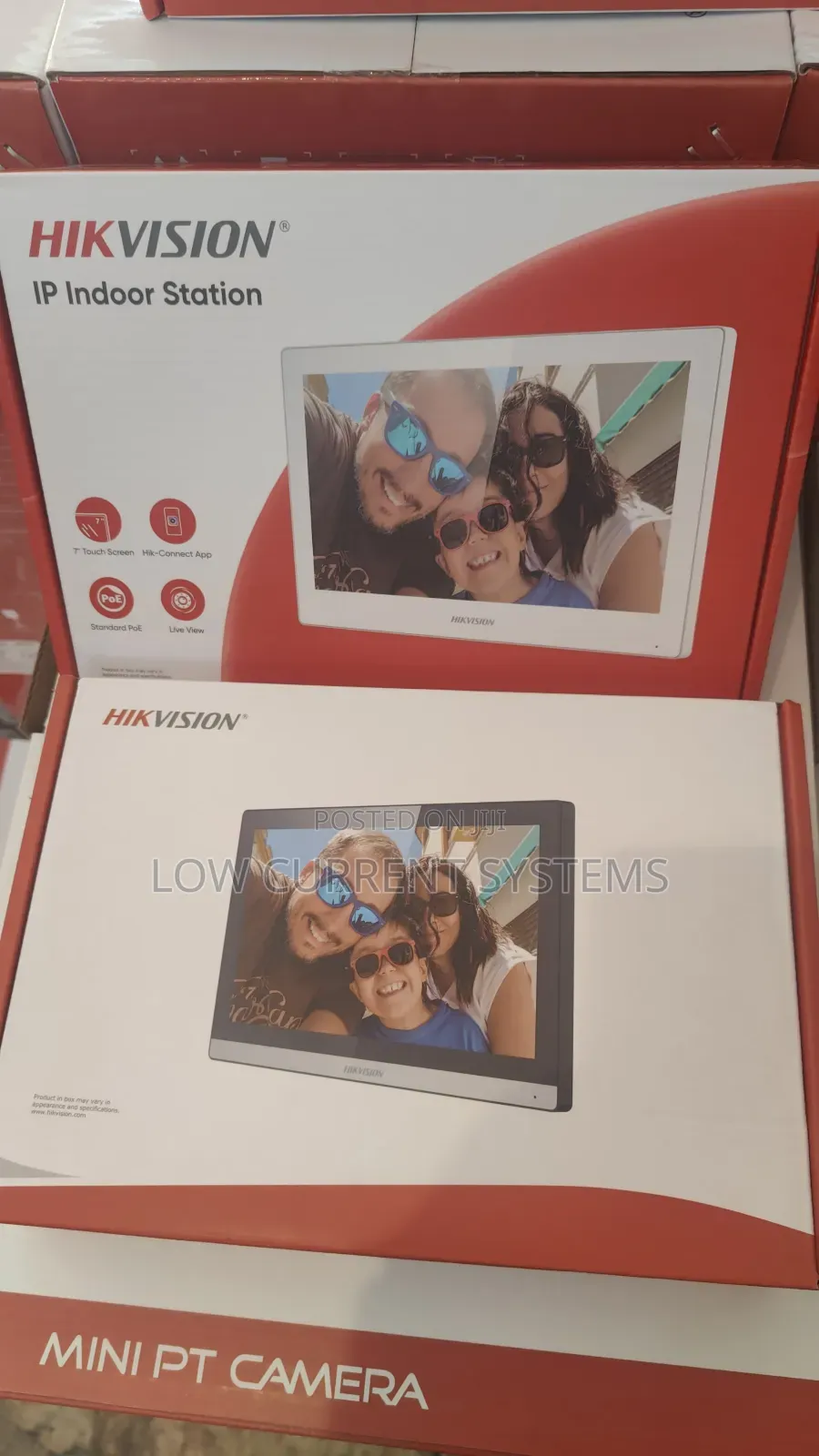 Hikvision Video Ip Indoor Station Ip Screen 7 Inches Wireless Wifi