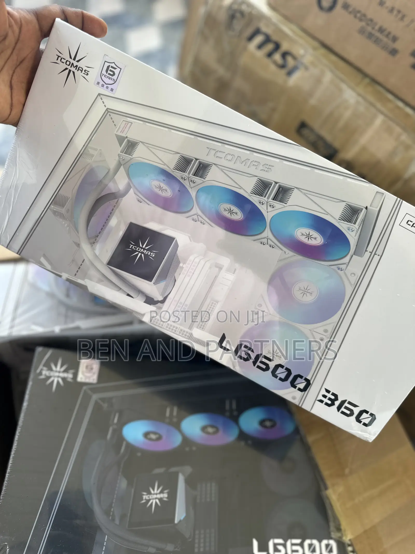 Tcomas Premium All In One 360mm Liquid Cooler With Screen