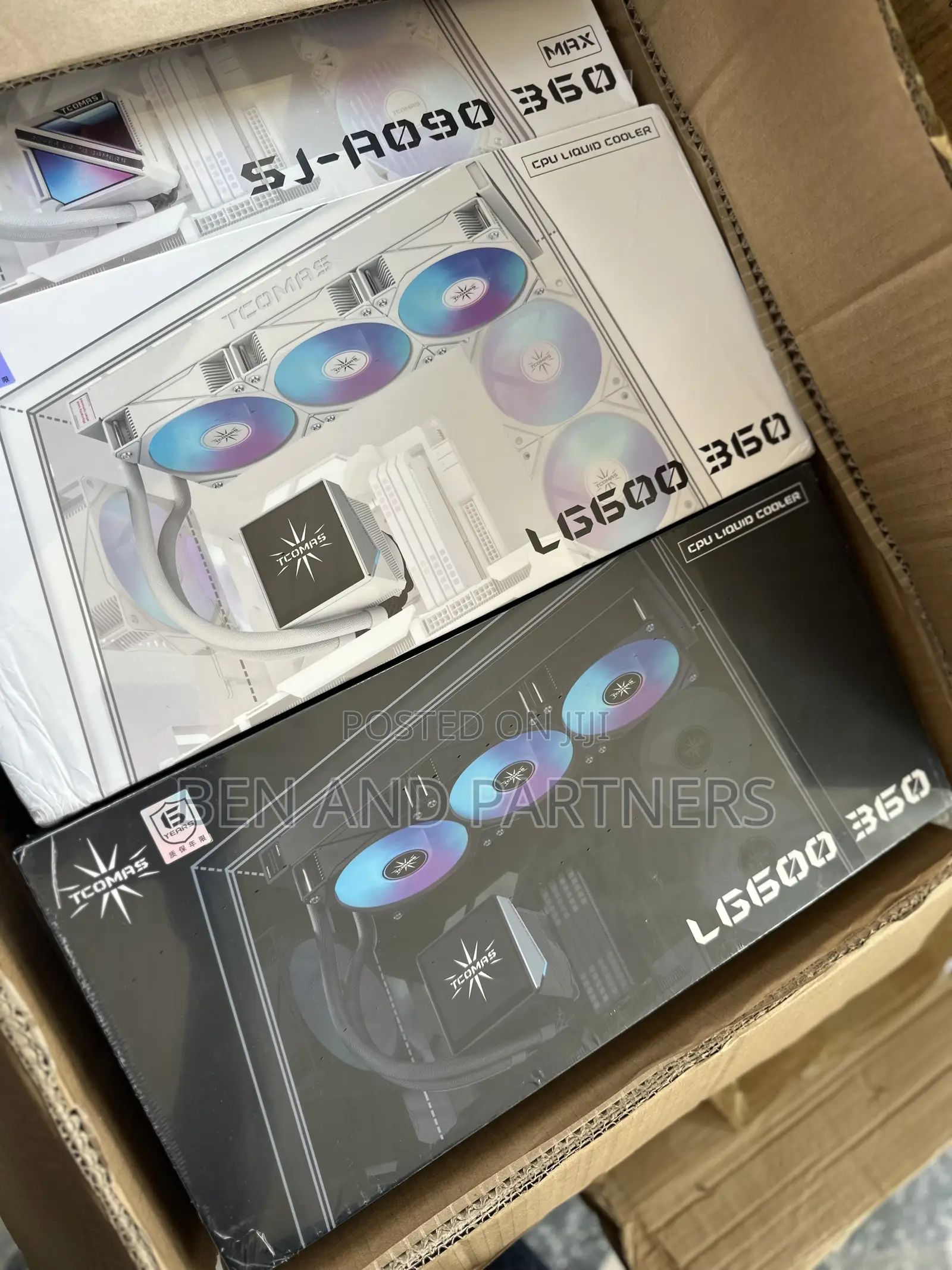 Tcomas Premium All In One 360mm Liquid Cooler With Screen