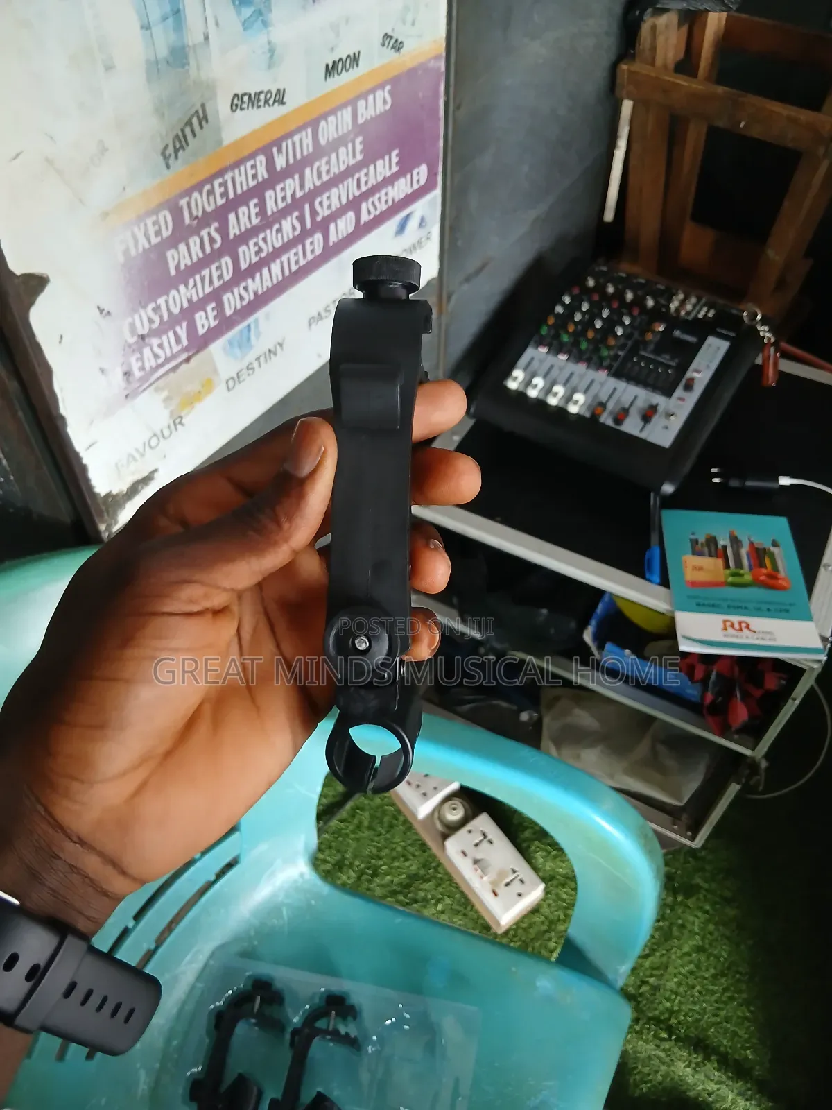 Quality Rubber Drum Microphone Holders