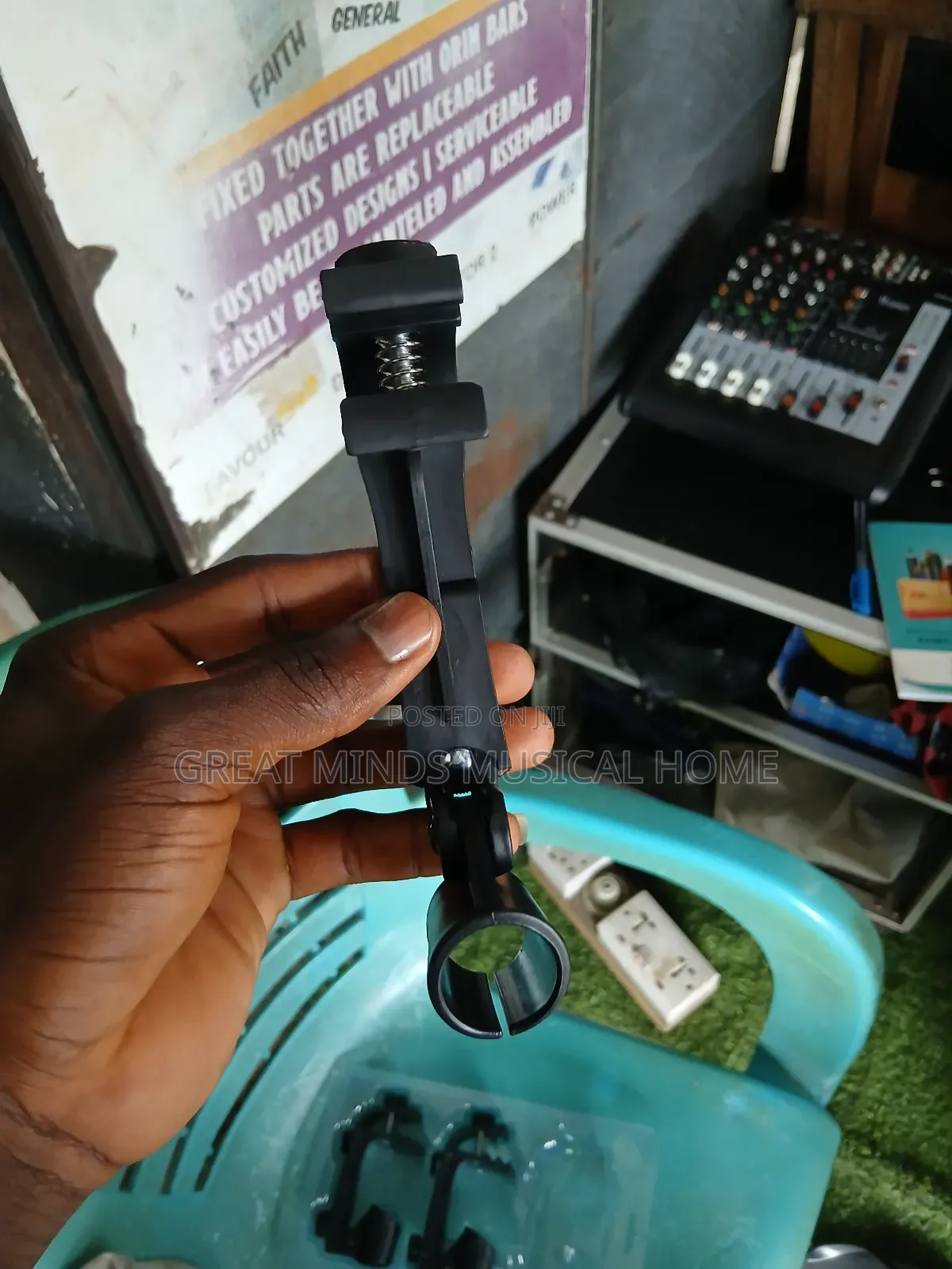 Quality Rubber Drum Microphone Holders