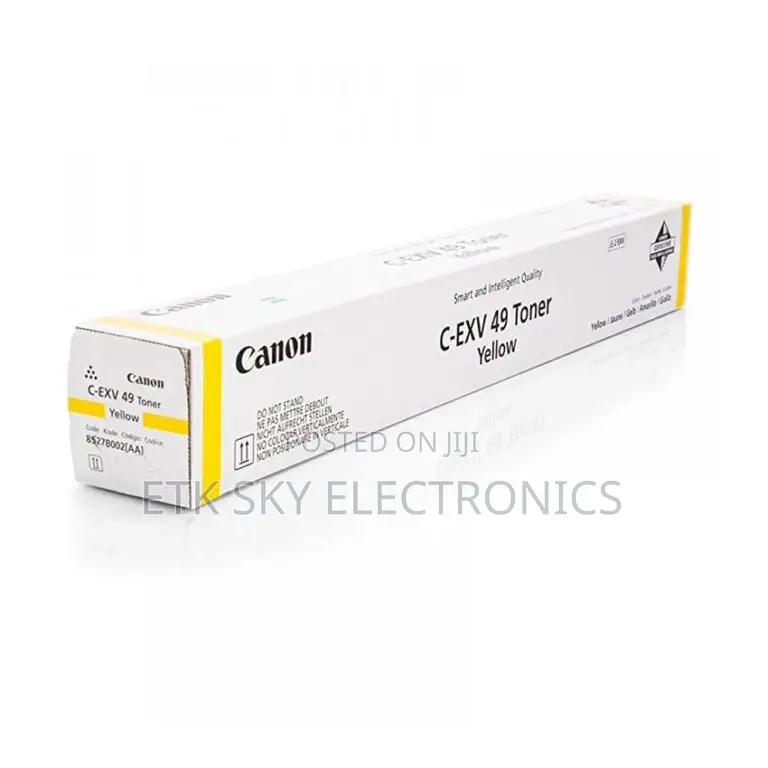Canon Toner Cartridge Cexv-49 Yellow