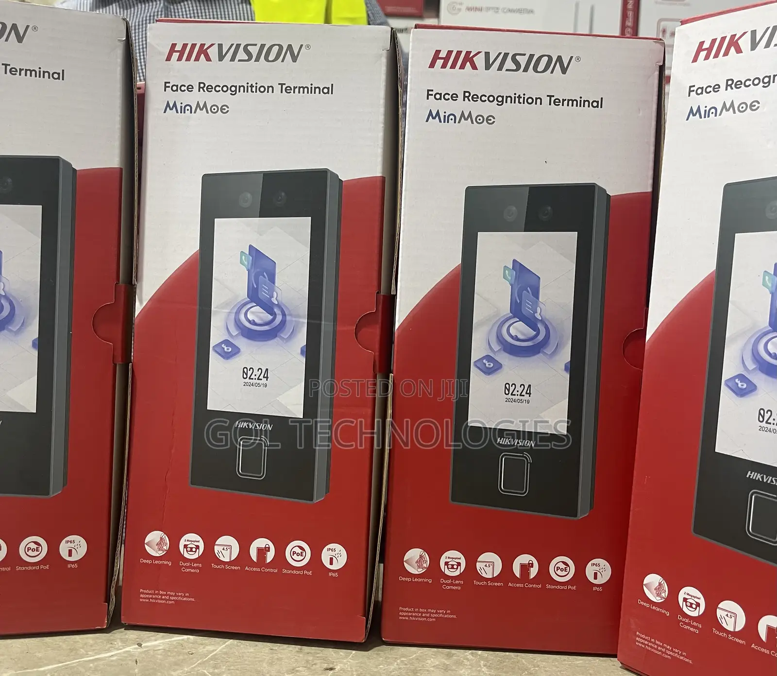 Hikvision Access Control Terminal Face Recognition Minmoe Waterproof