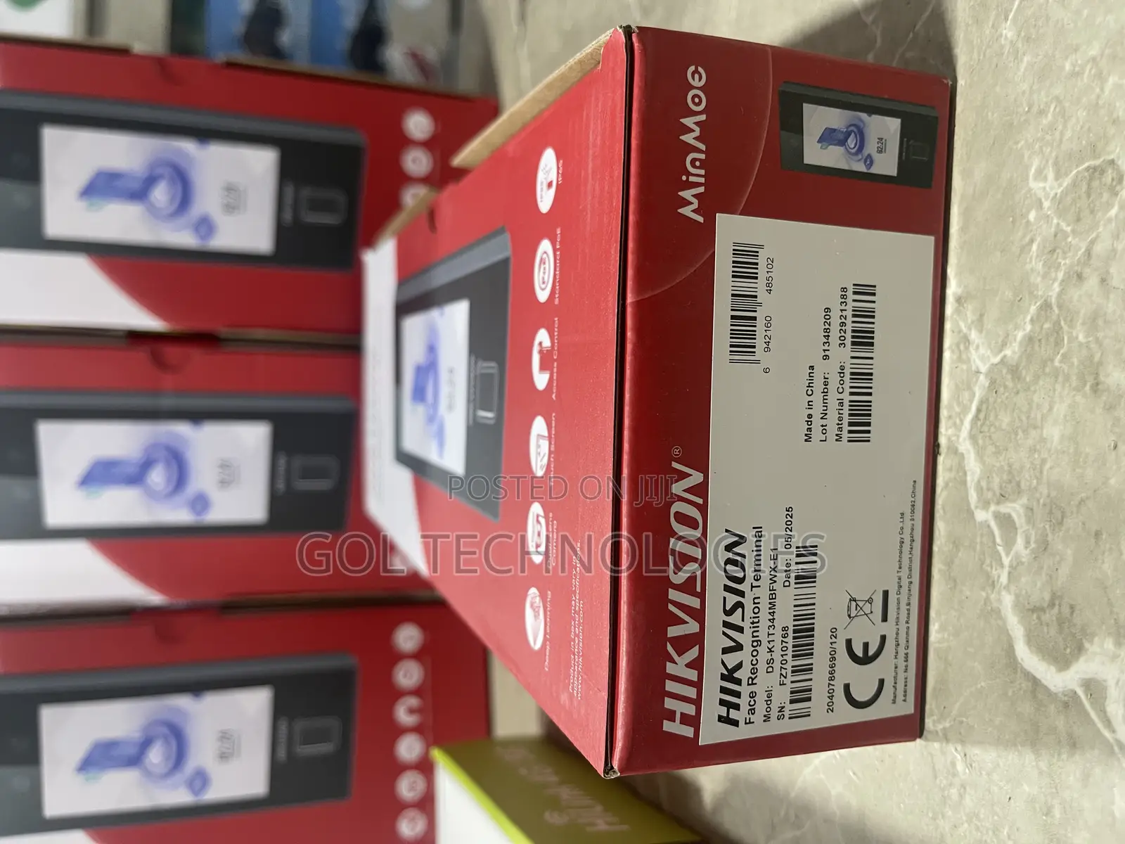 Hikvision Access Control Terminal Face Recognition Minmoe Waterproof