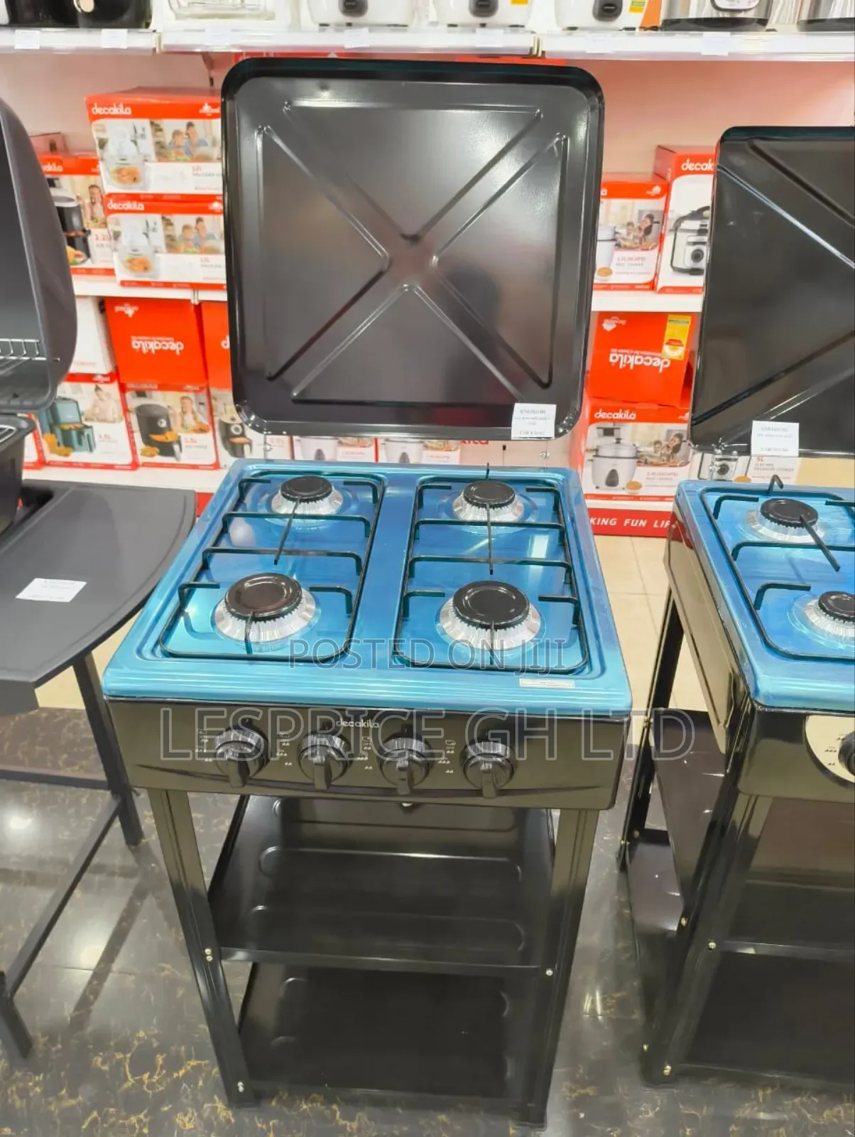 4 Burner for Multi-Dish Cooking