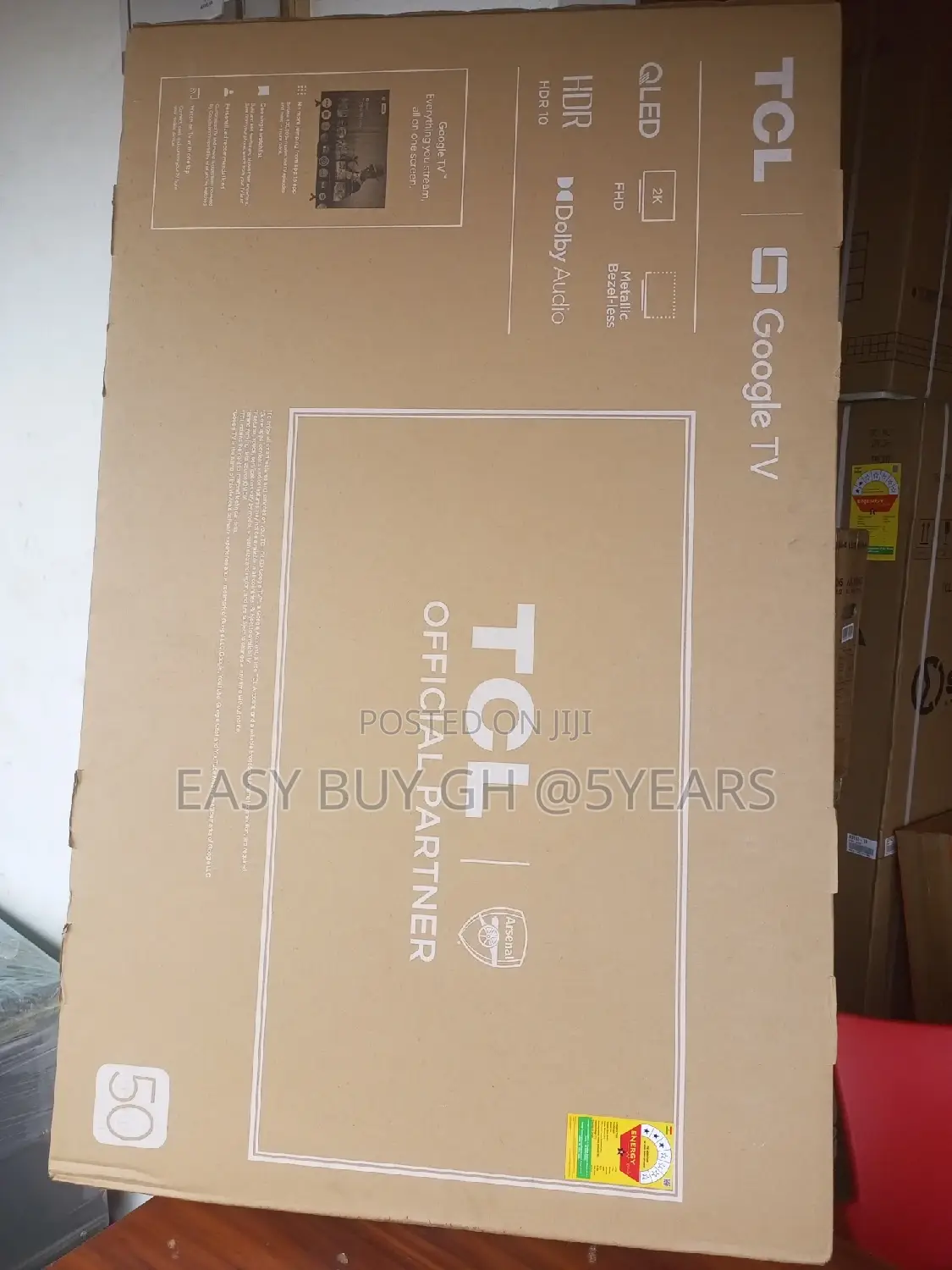 Dominant TCL 50 Inches Tv Digital TCL Led 50s5k