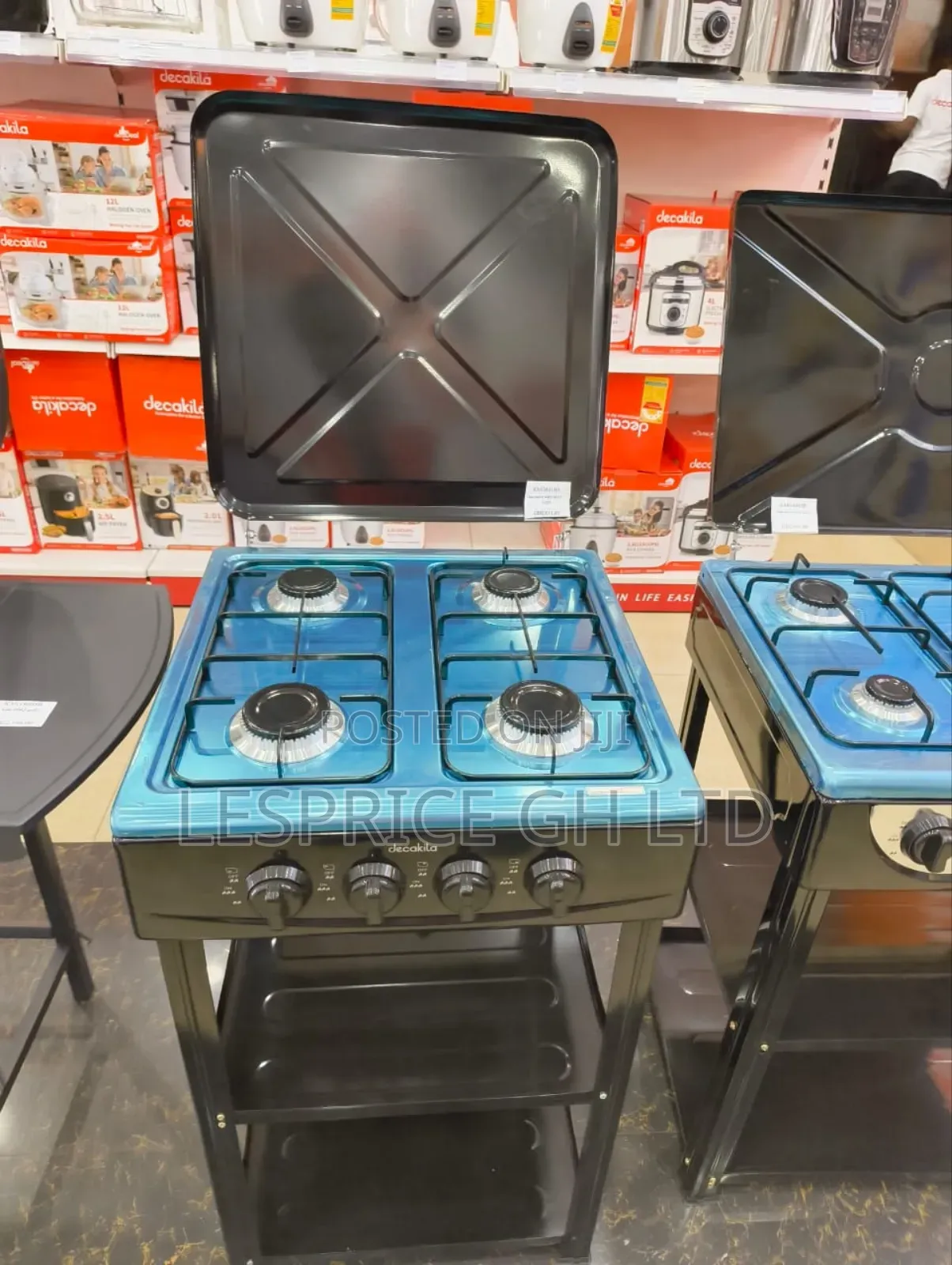 Fast and Easy Usage -4 Burner Decakila