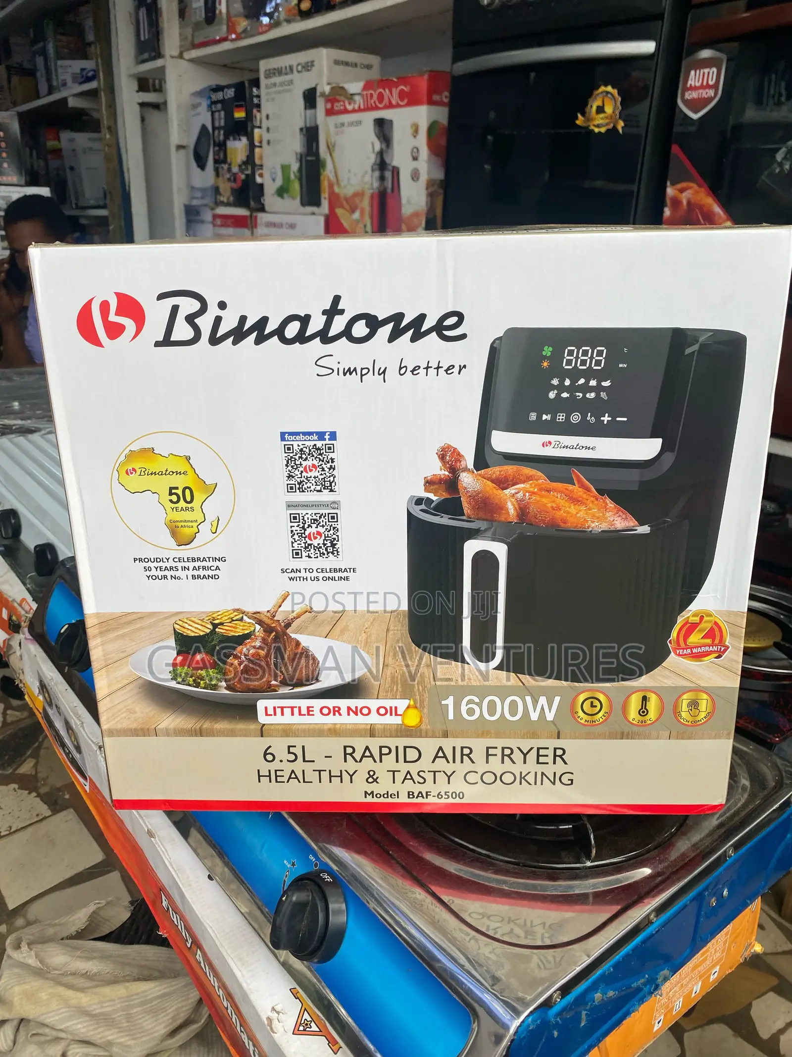 Binatone 6.5l Air Fryer