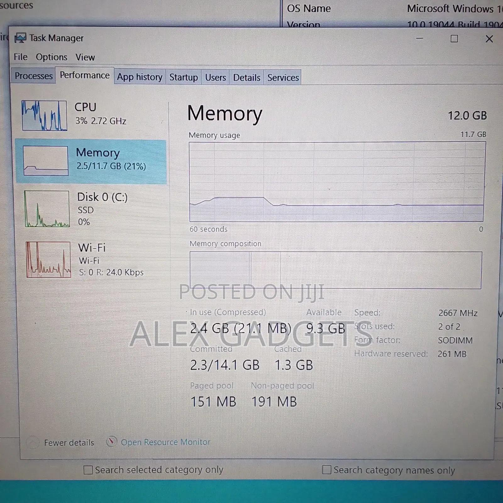 Laptop Asus 12GB Intel Core I3 SSD 256GB