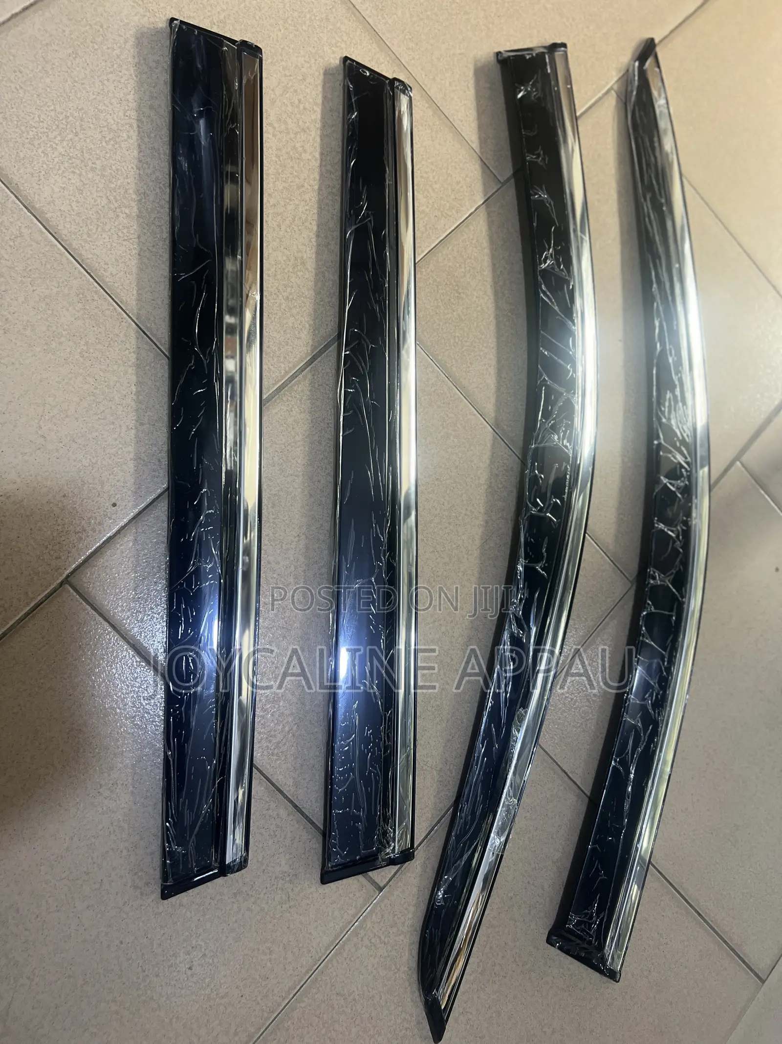 ORIGINAL TOYOTA RAV4 2015 to 2026 Window Visor/Rain Guard Chrome