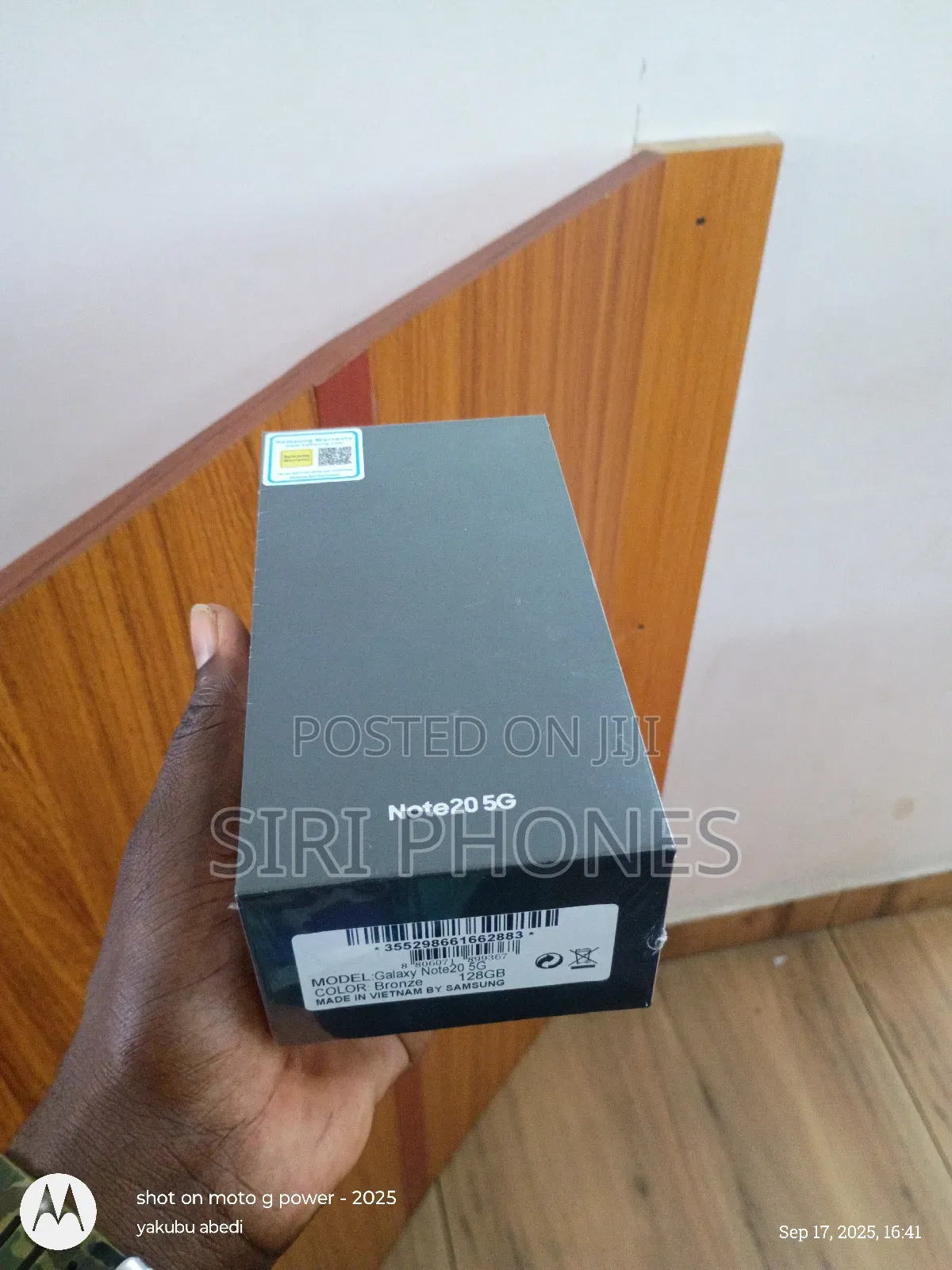 New Samsung Galaxy Note 20 5G 128 GB Green