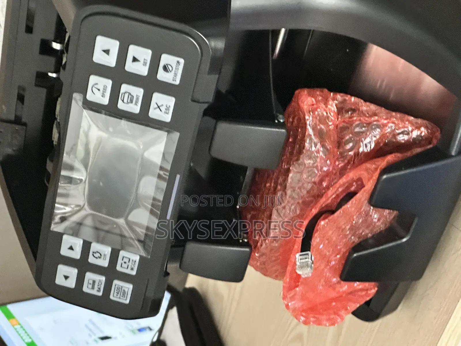 Double Pocket Value Counting Machine With Inbuilt Printer