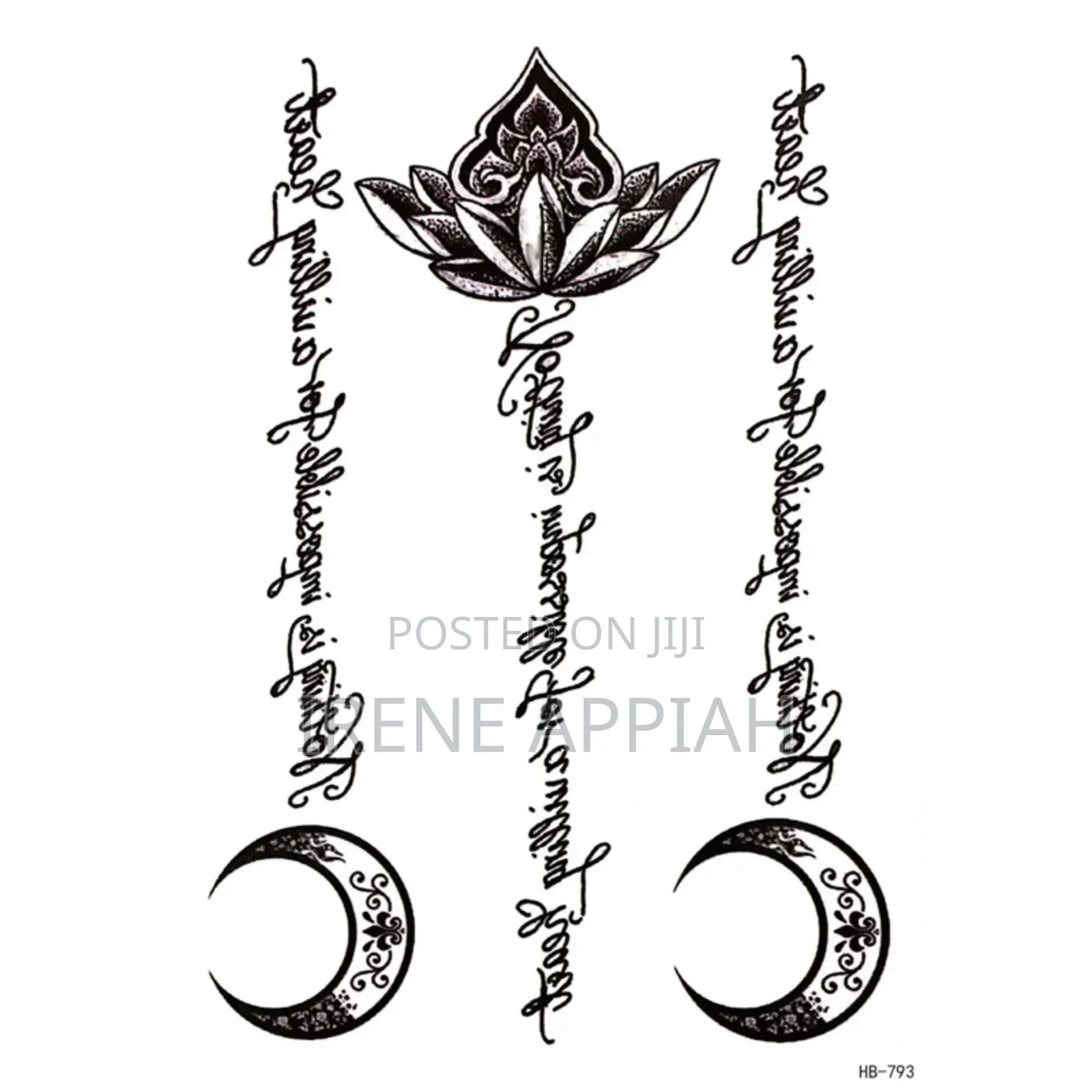 Beautiful Temporary Tattoo Stickers