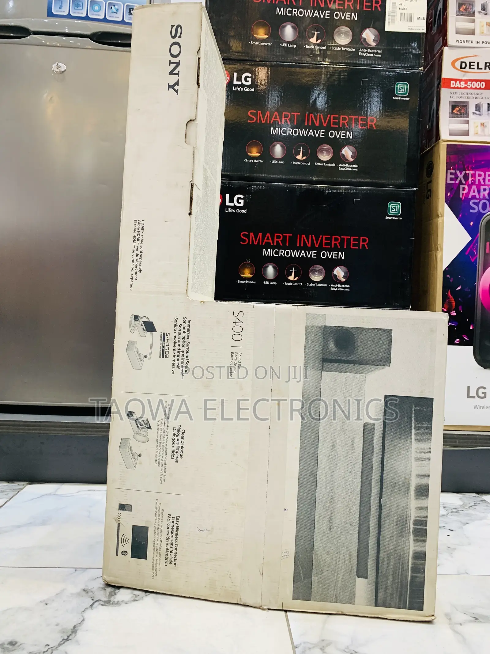 Cinematic Sony Sound Bar Ht-S400