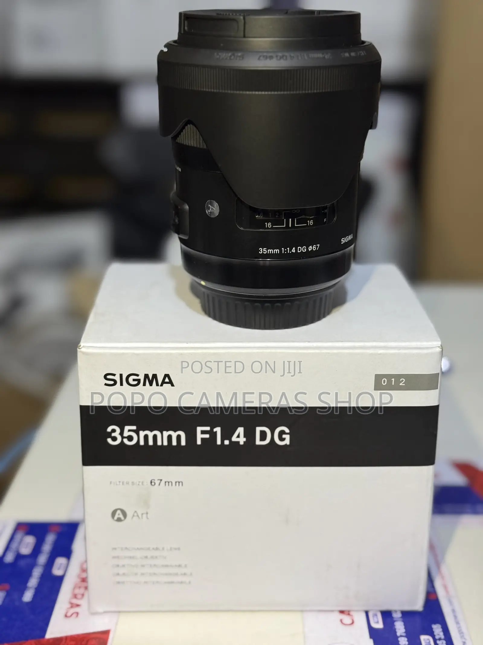 Sigma Arts 35mm F1.4 For Canon