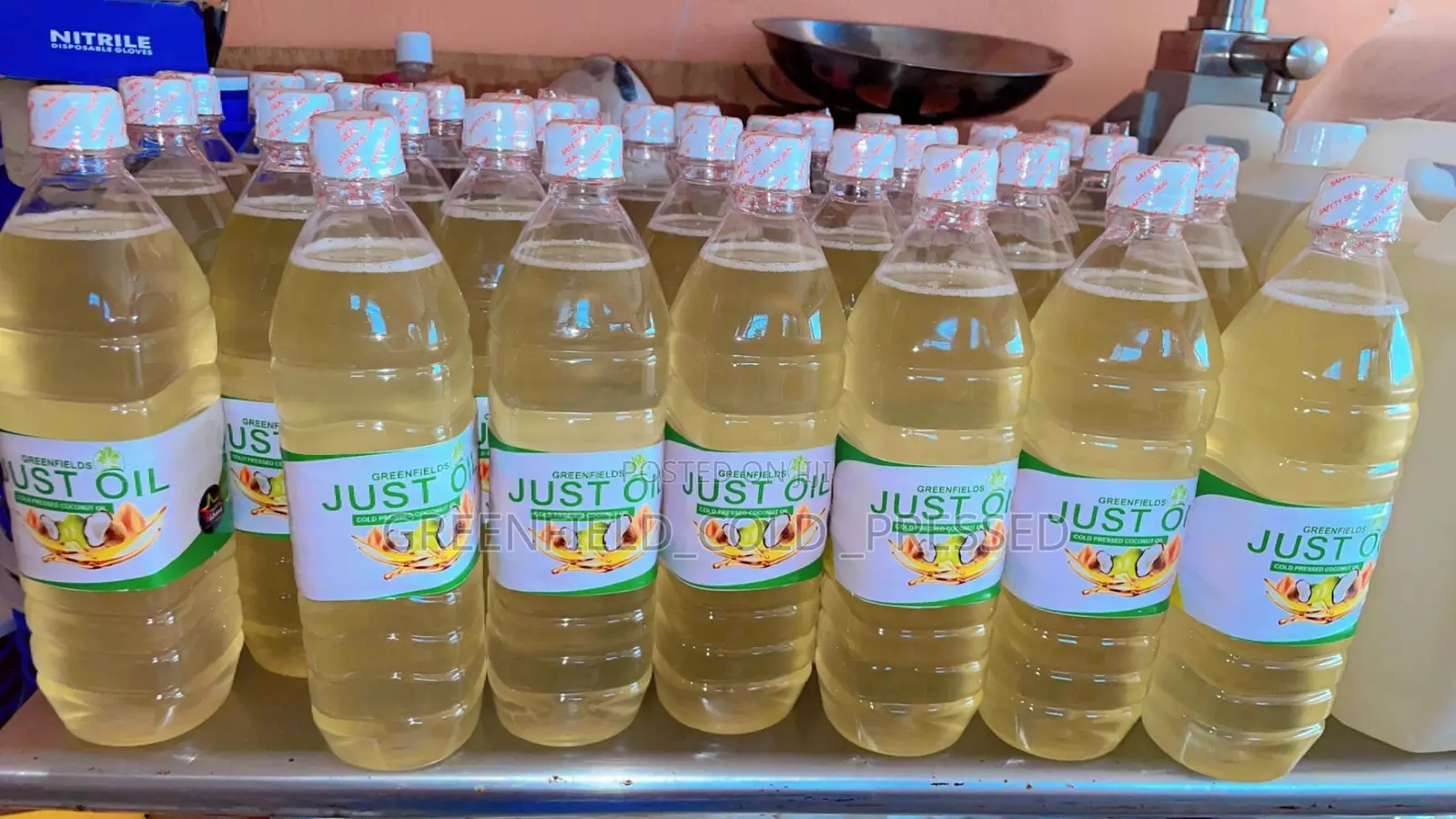 Cold Pressed Coconut Oil 1liter (Mct Oil)