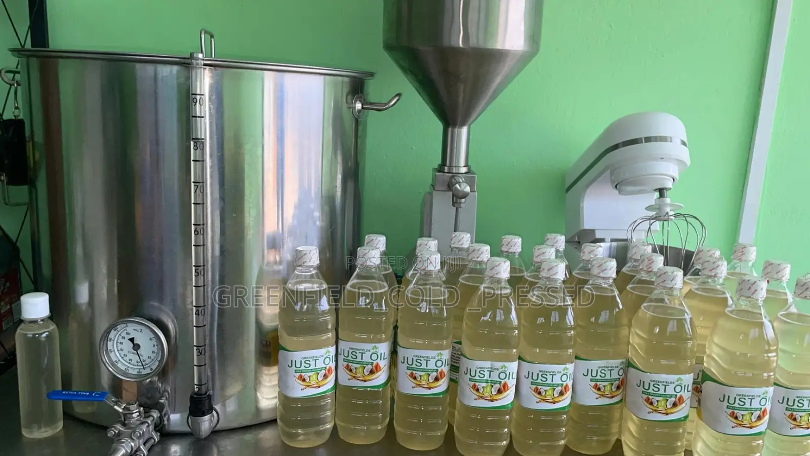 Cold Pressed Coconut Oil 1liter (Mct Oil)