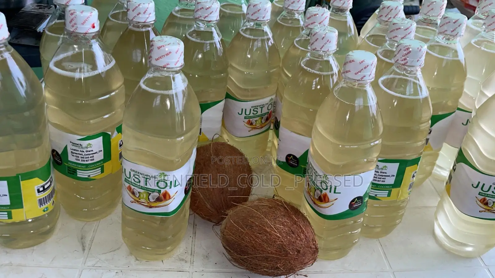 Cold Pressed Coconut Oil 1liter (Mct Oil)