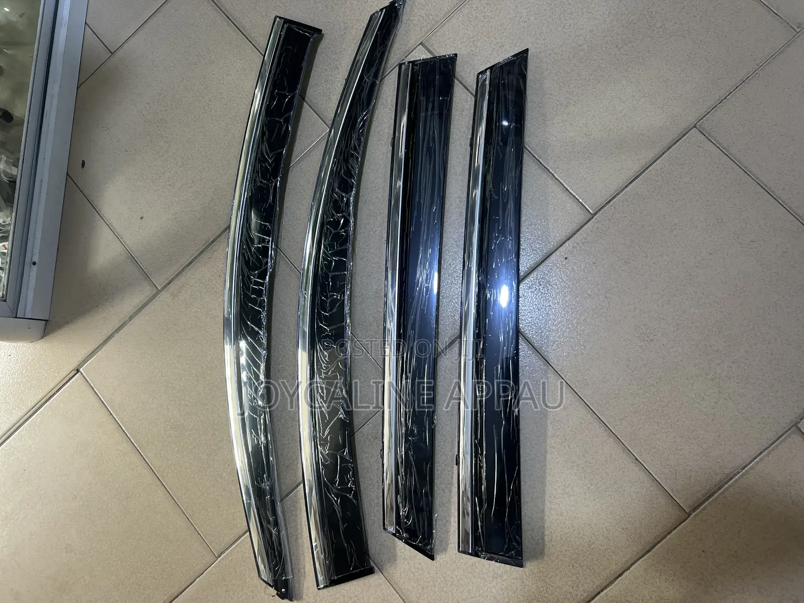 Original Kia Sorento 2013 to 2020 Window Door Visor/Guard Chrome