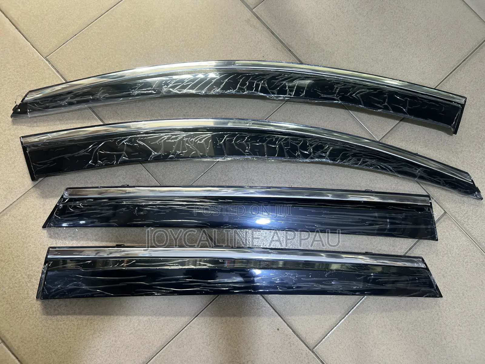 Original Kia Sorento 2013 to 2020 Window Door Visor/Guard Chrome