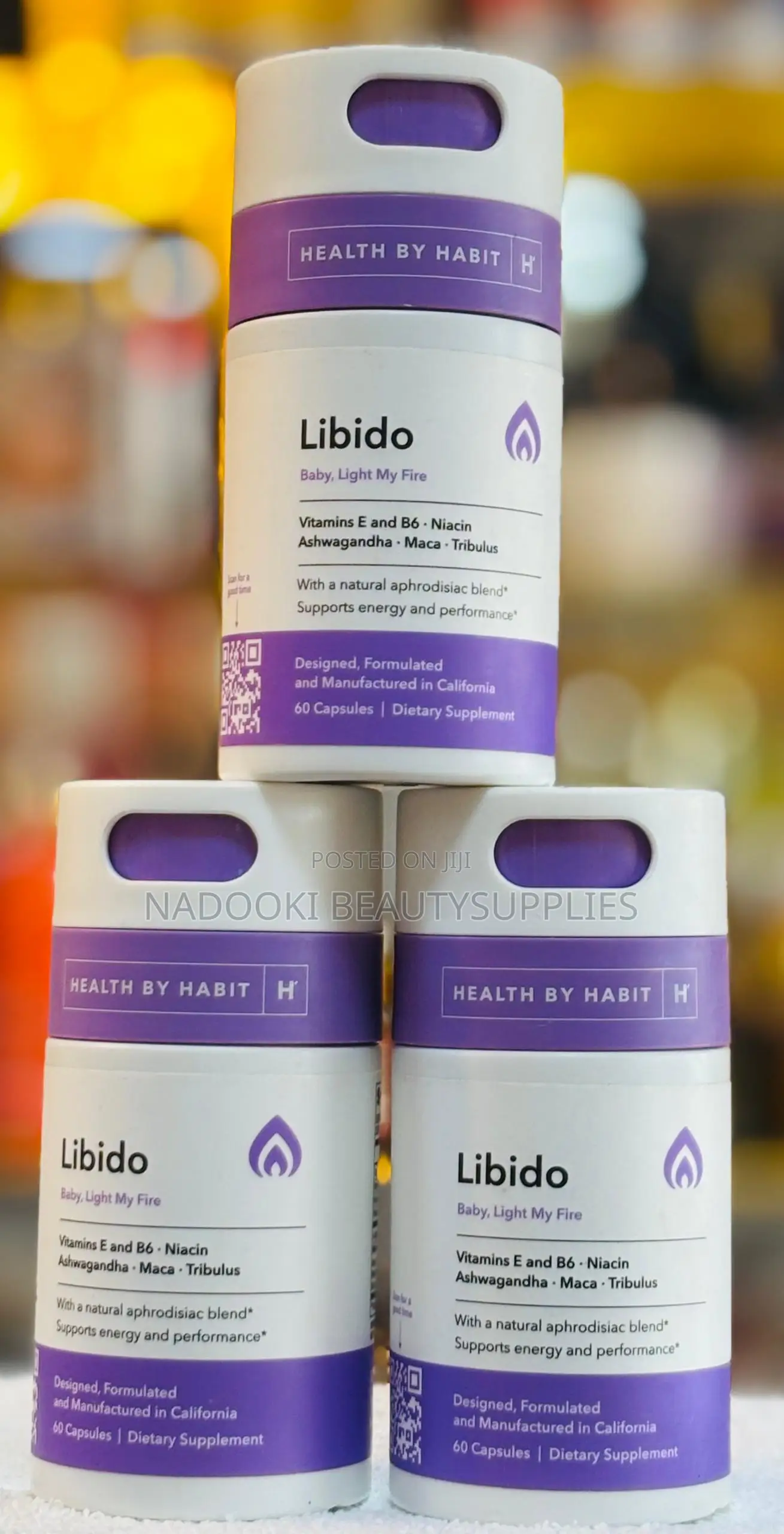 Health by Habit Libido 60 Capsules