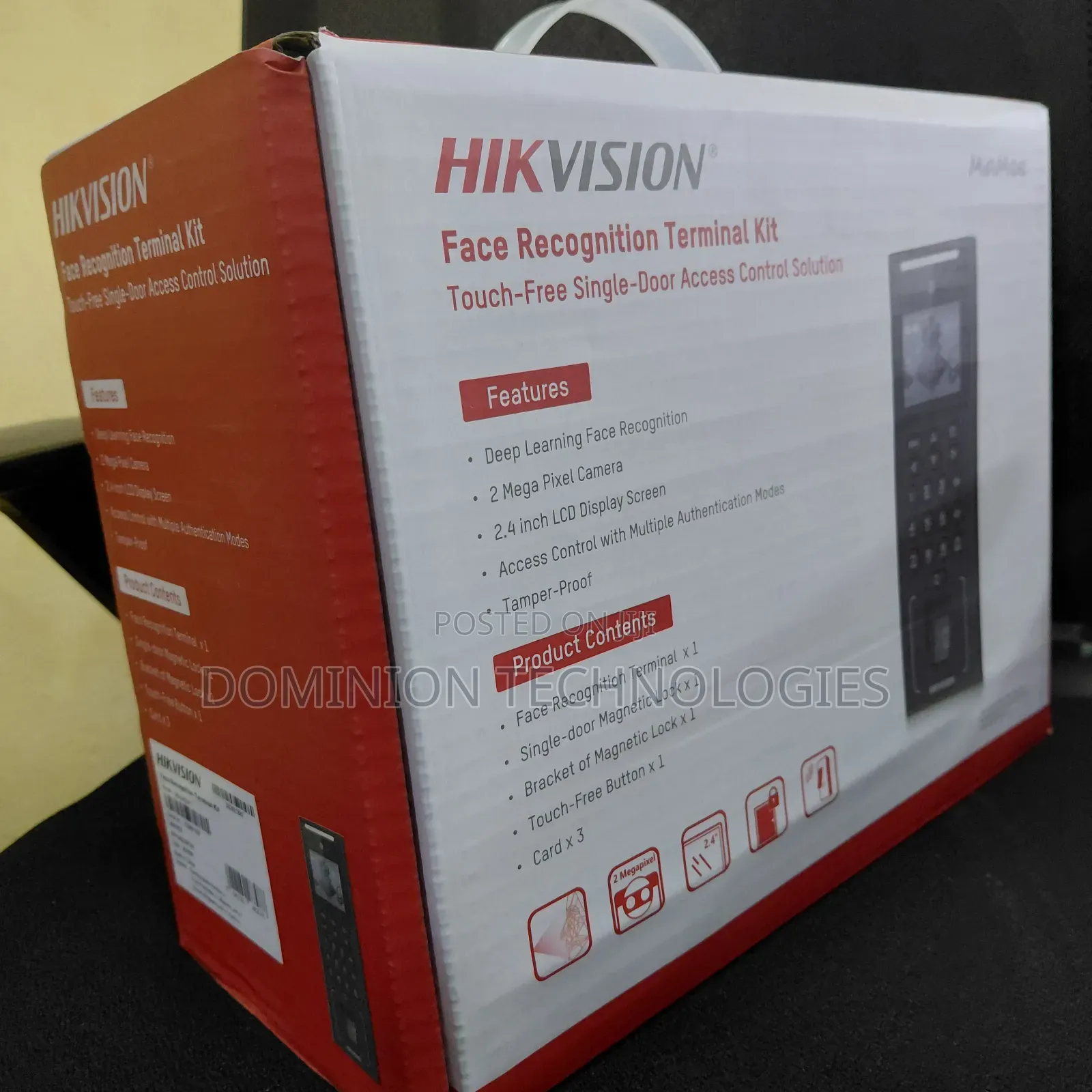 Hikvision Ds-Kas321 Face Recognition Access Control Kit