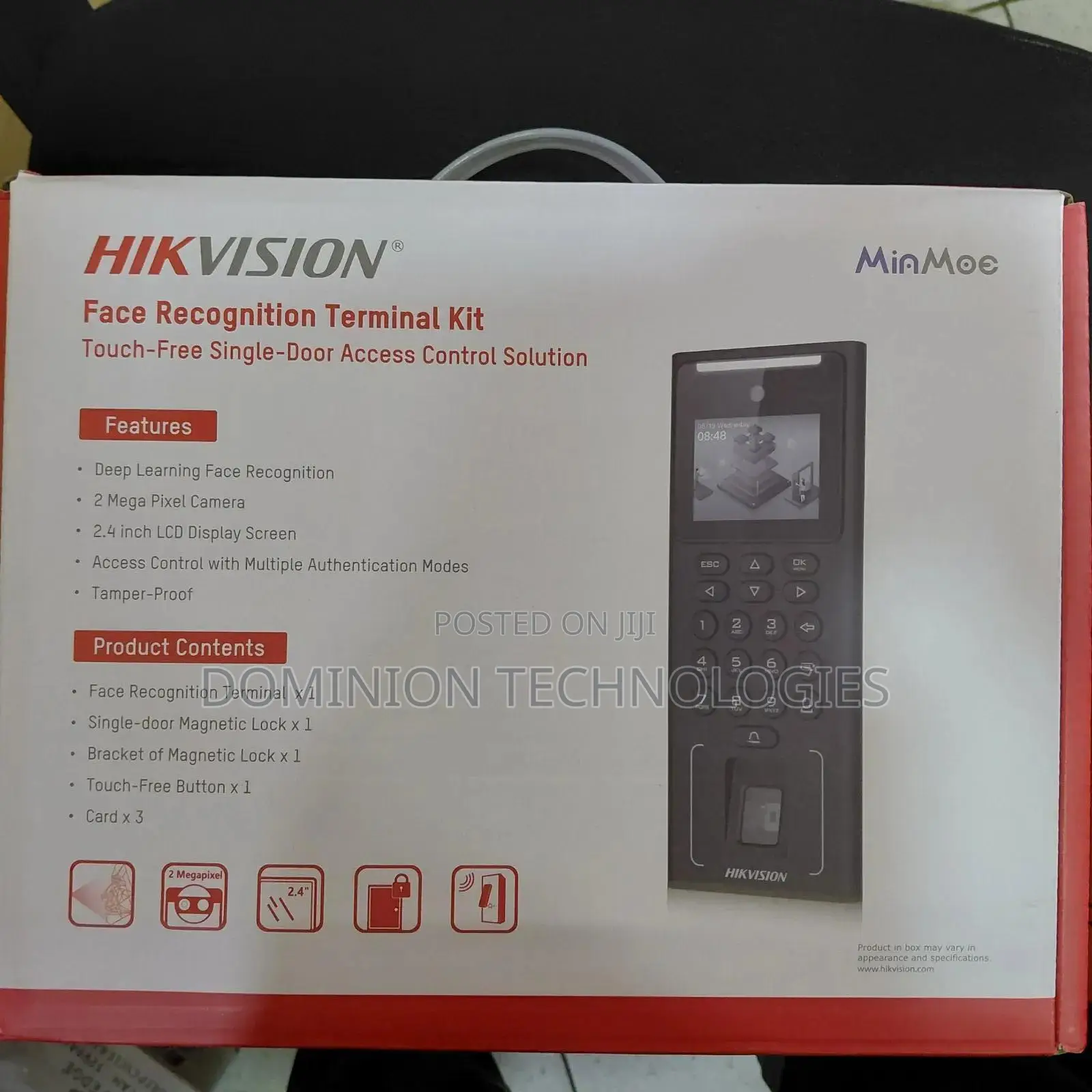 Hikvision Ds-Kas321 Face Recognition Access Control Kit