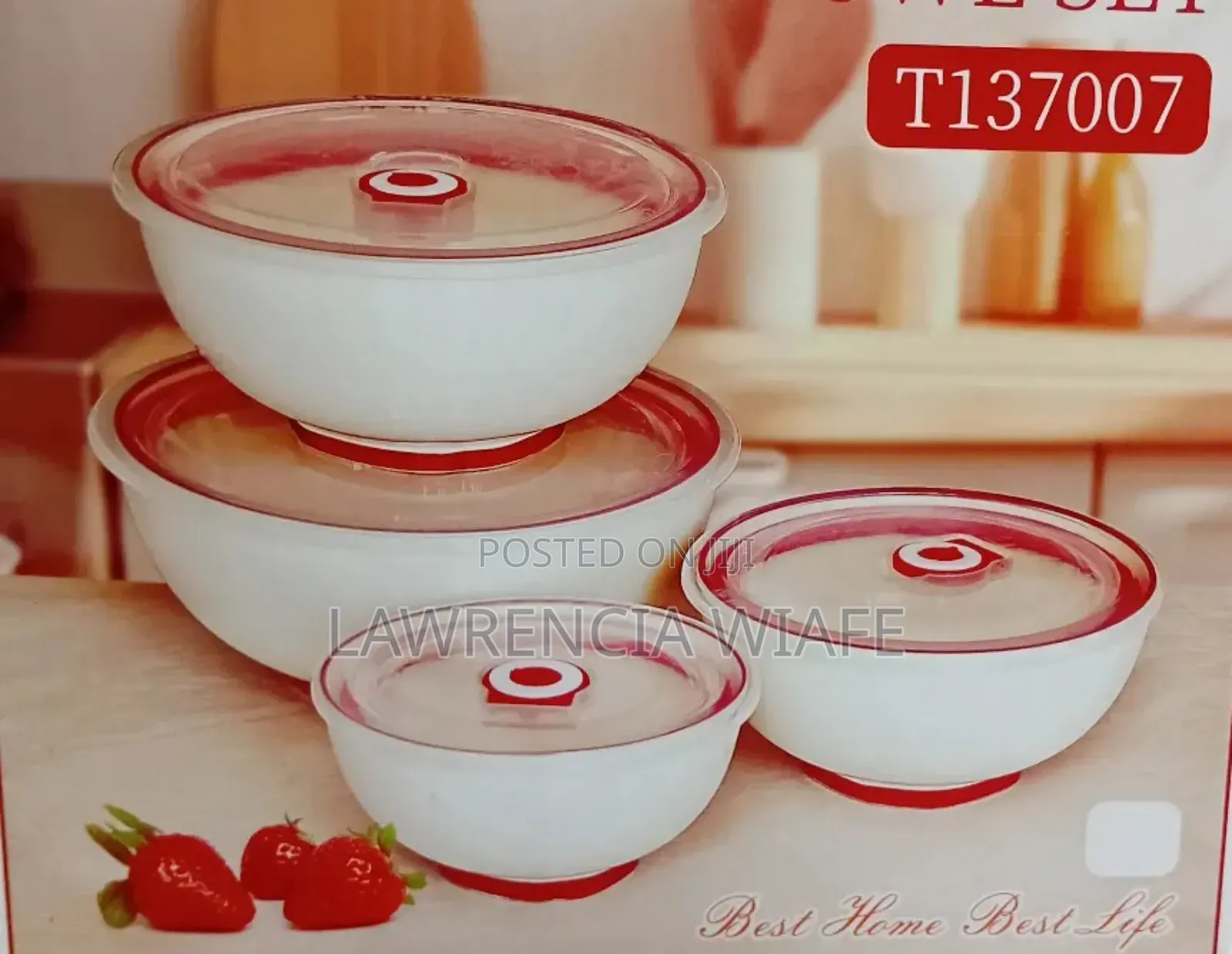 Ceramic Bowls With Plastic Lid
