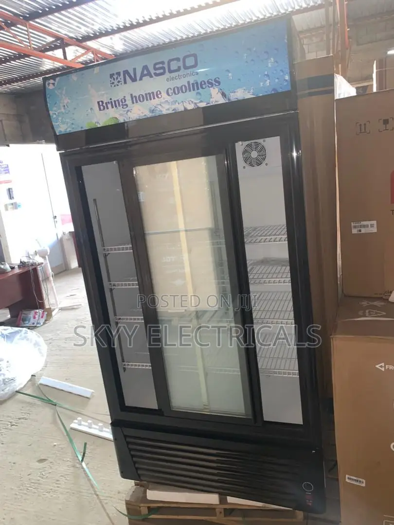 Nasco Nas Fl850-2dr 728liters Double Door Display-fridge
