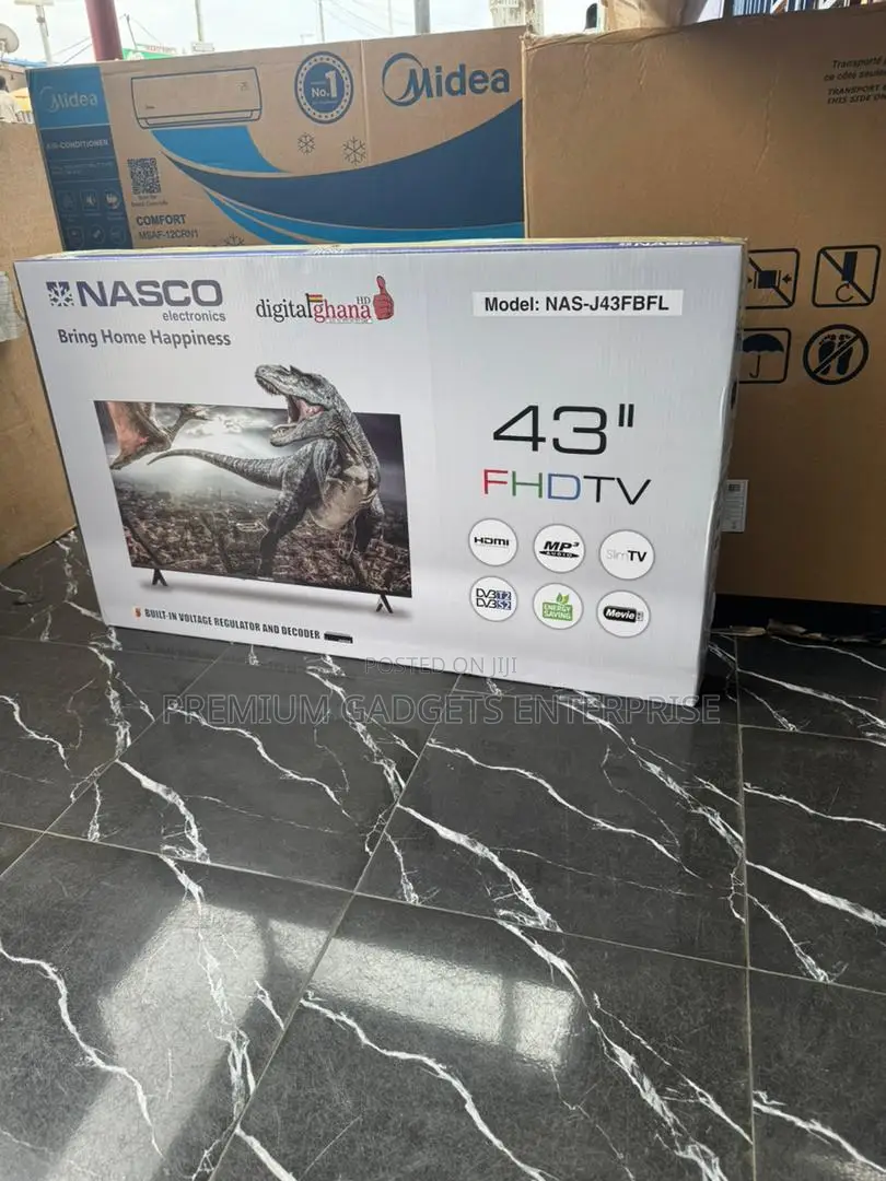 Nasco 43′′ Led Digital Satellite Television Nas-j43fbfl