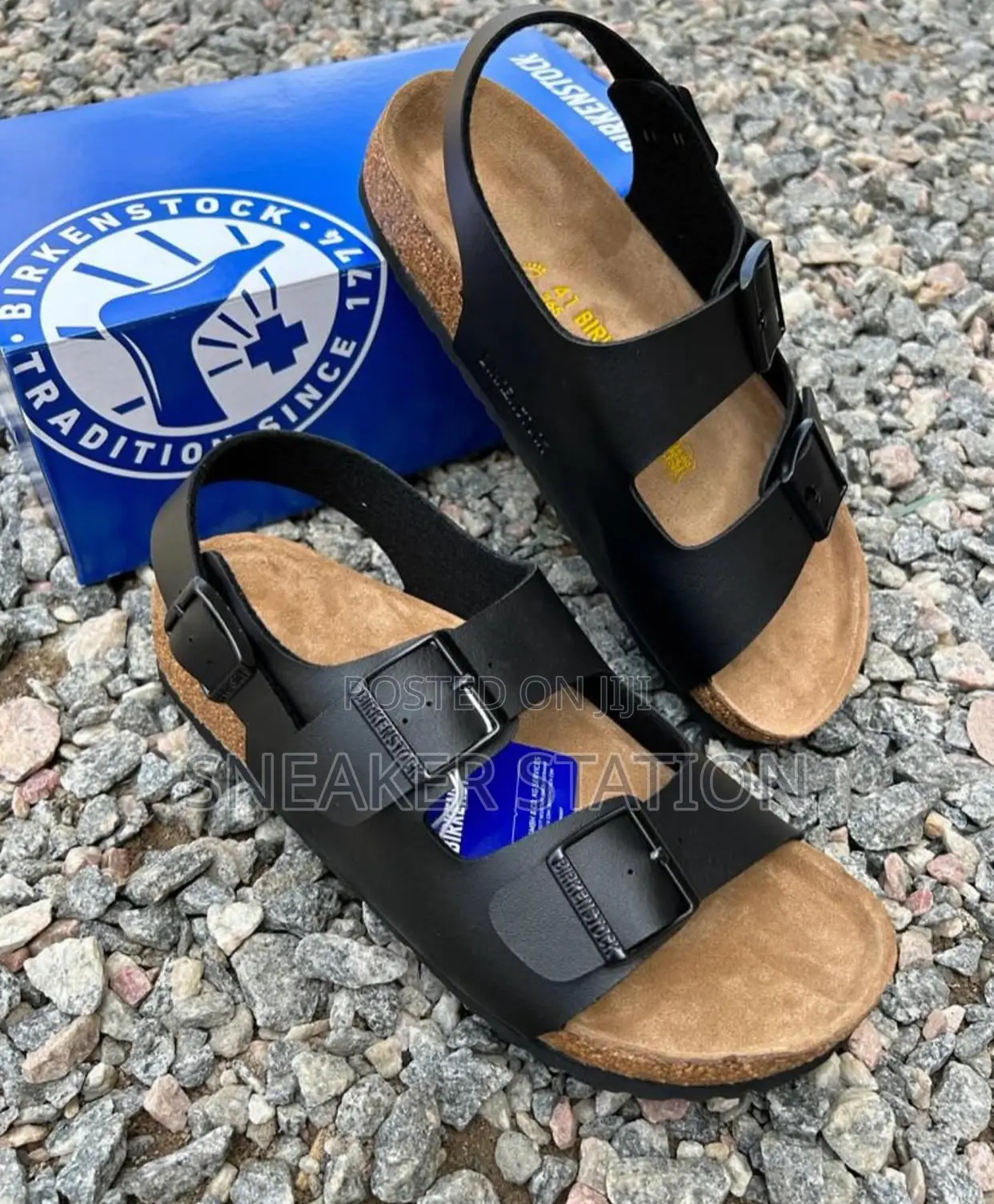 Birkenstock Unisex Sandals Brown/Black