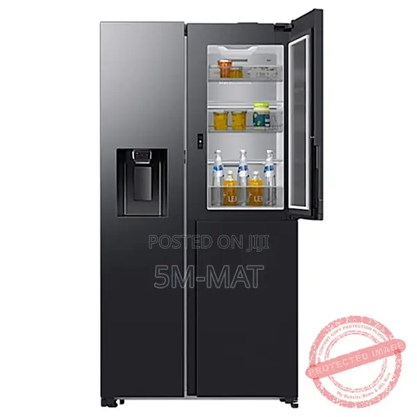 Samsung 627ltrs Side by Side Refrigerator Rs80f65g4fgh