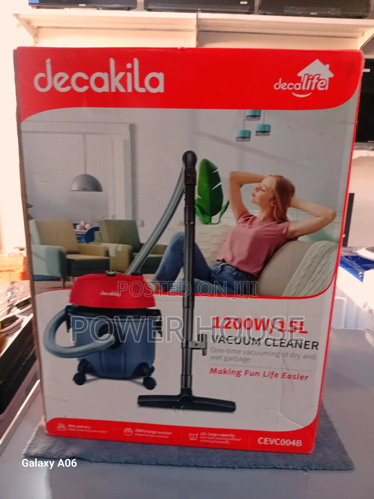 Clen Sweep Decakila 1200w Vacuum Cleaner Decakila 1200w Vacuum Cleaner
